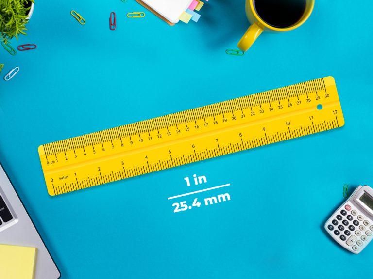 millimeters to inches