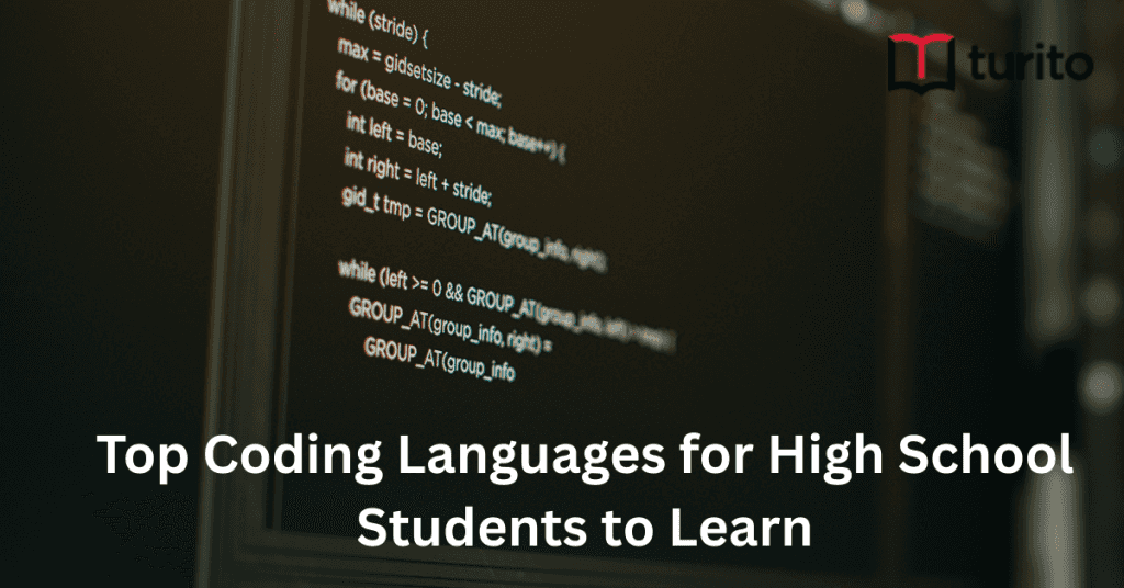 top coding languages for high school students to learn