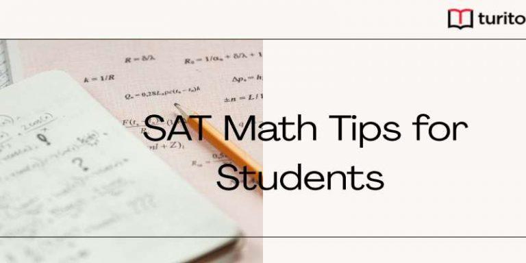 sat math tips for students